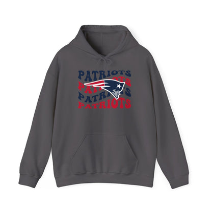 Patriots Wave (Adult Hoodie)