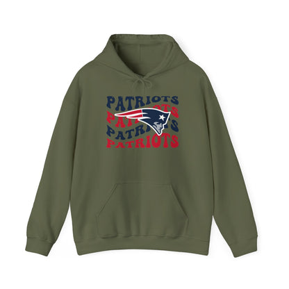 Patriots Wave (Adult Hoodie)