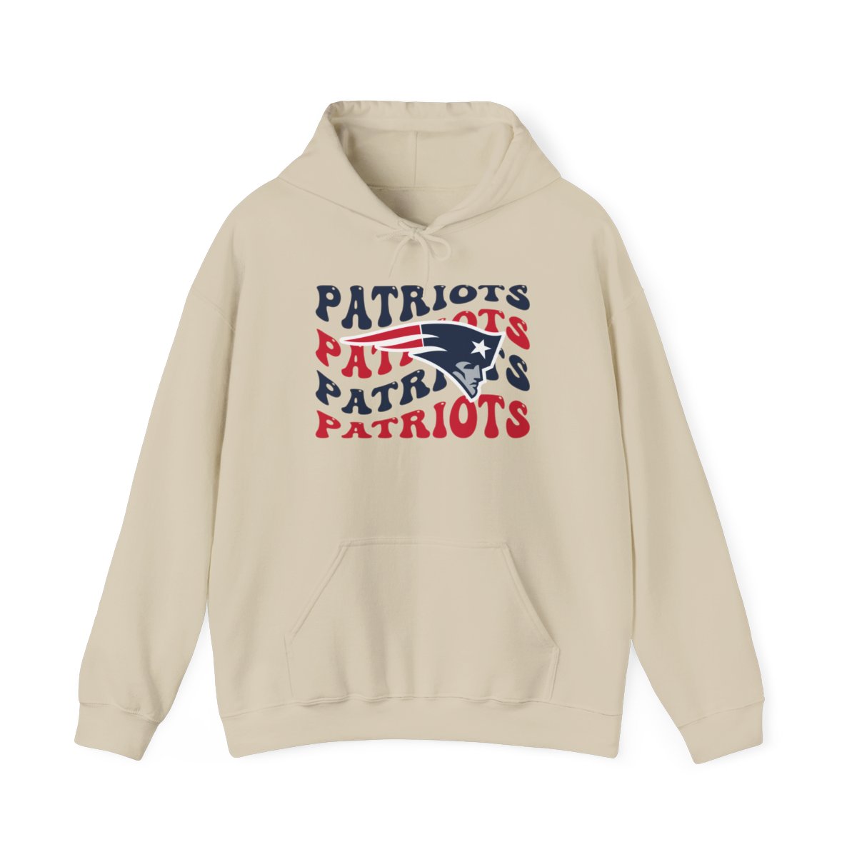 Patriots Wave (Adult Hoodie)