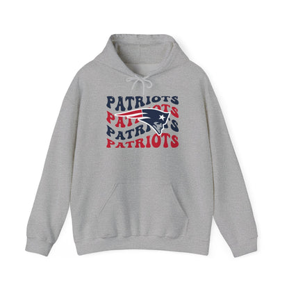 Patriots Wave (Adult Hoodie)