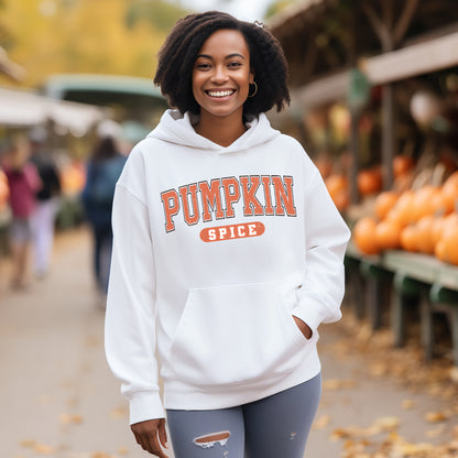 Pumpkin Spice Varsity Lettered (Unisex Hoodie)