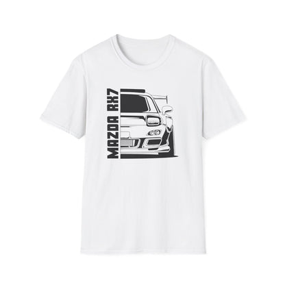 Camiseta unisex para adultos RX-7 Half Silhouette