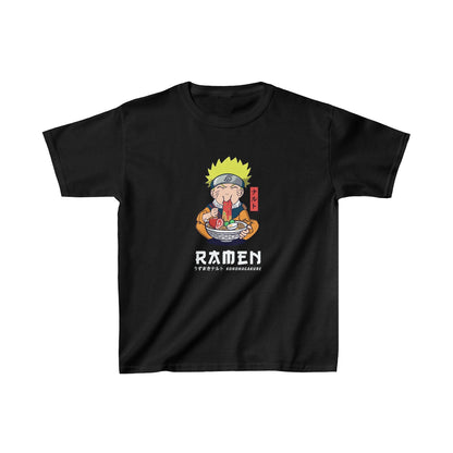 Camiseta unisex para niños con el logo de Hungry Ramen Kid