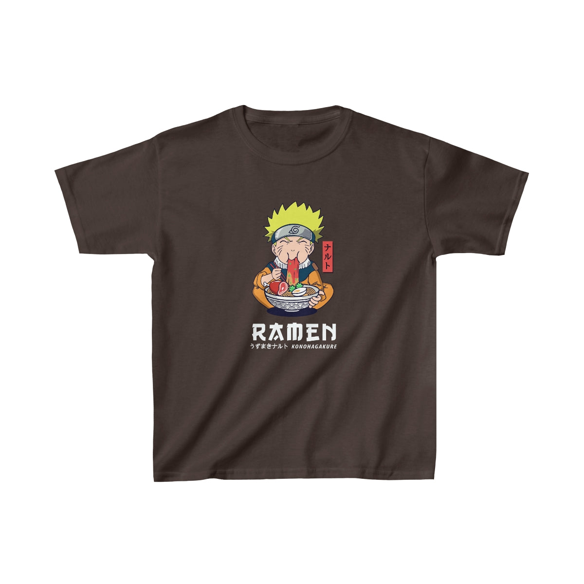 Camiseta unisex para niños con el logo de Hungry Ramen Kid