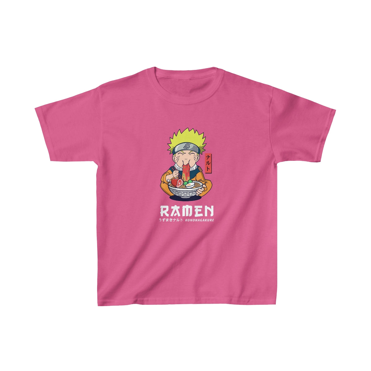 Camiseta unisex para niños con el logo de Hungry Ramen Kid