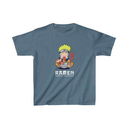 Camiseta unisex para niños con el logo de Hungry Ramen Kid