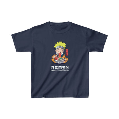 Hungry Ramen Kid (Kids Unisex T-Shirt)