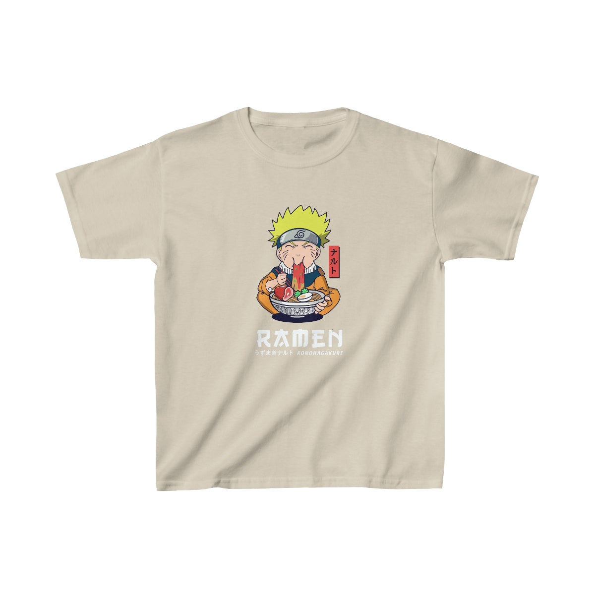 Camiseta unisex para niños con el logo de Hungry Ramen Kid