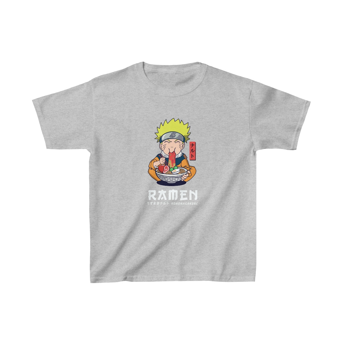 Camiseta unisex para niños con el logo de Hungry Ramen Kid