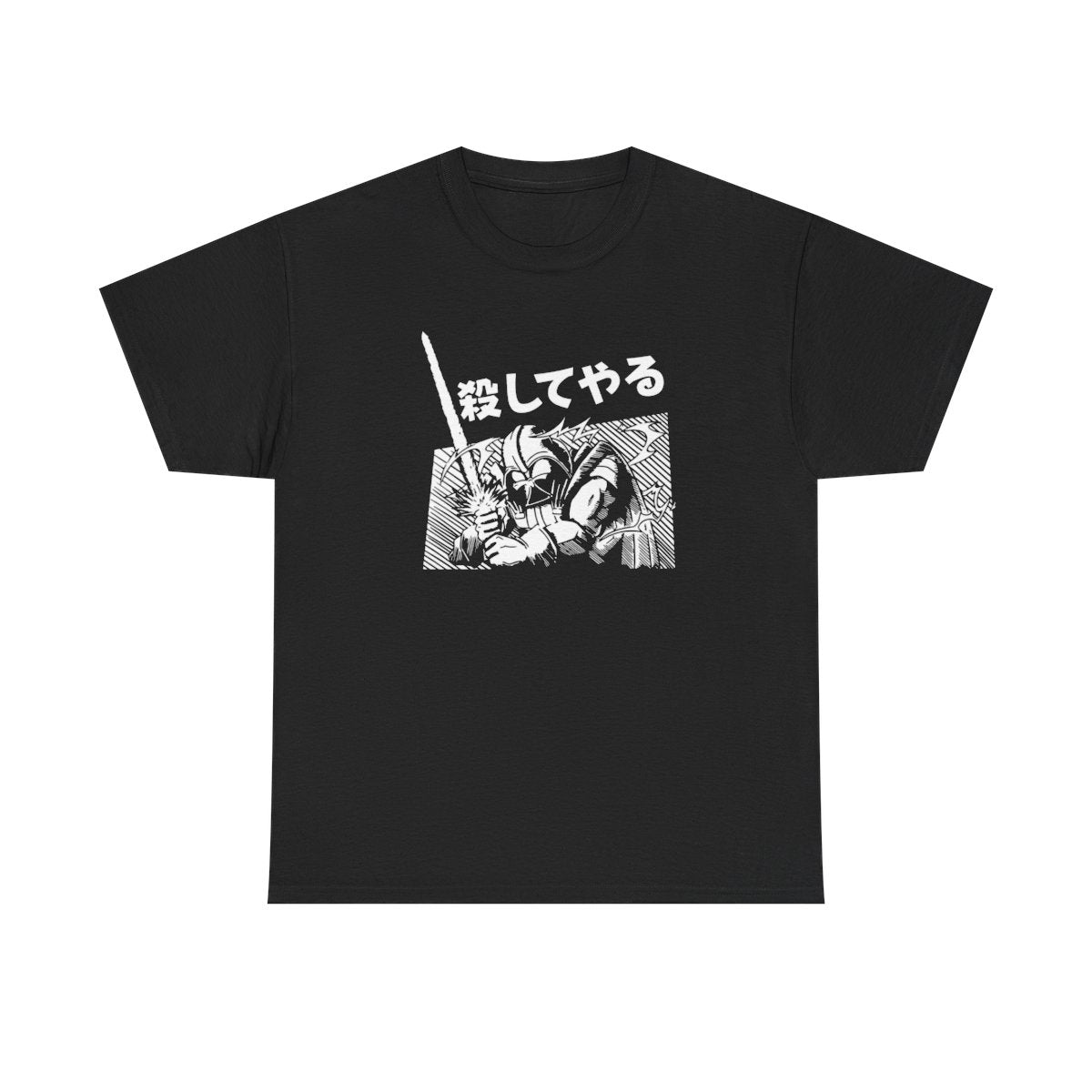 Samurai listo para la acción (camiseta unisex para adultos)