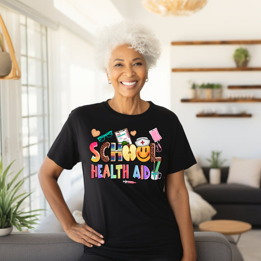 School Health Aid (Adult Unisex T-Shirt)