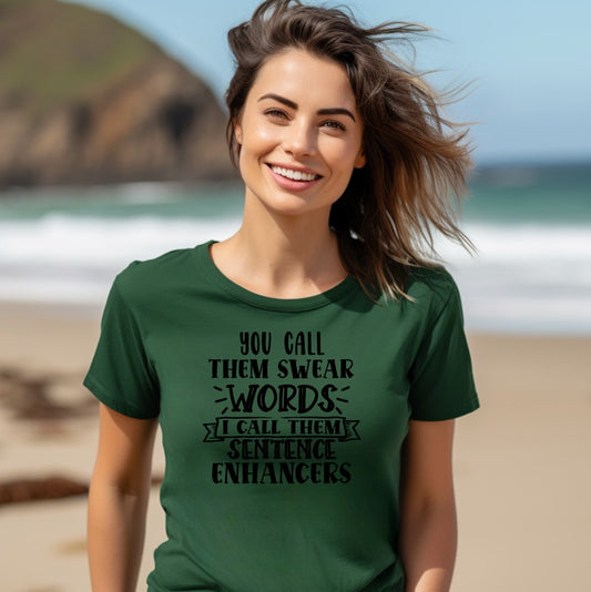 Sentence Enhancers (Adult Unisex T-Shirt)