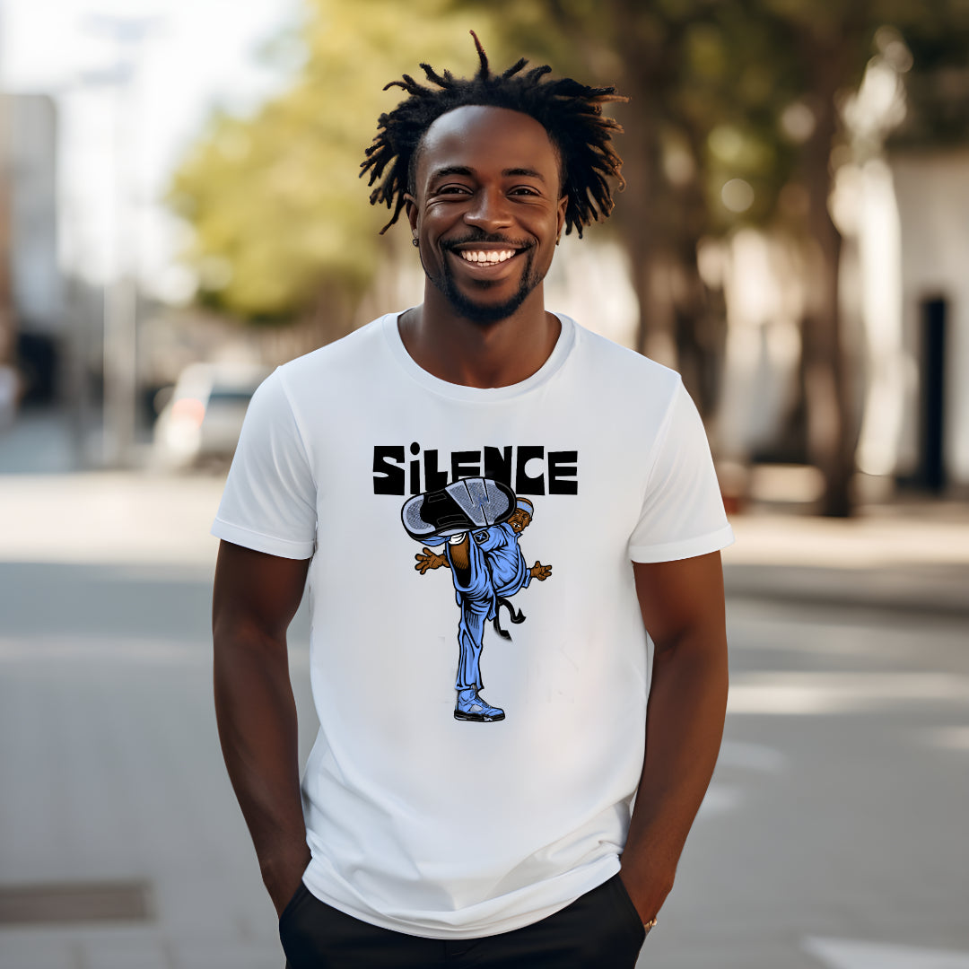 Silencio (Camiseta unisex para adultos)