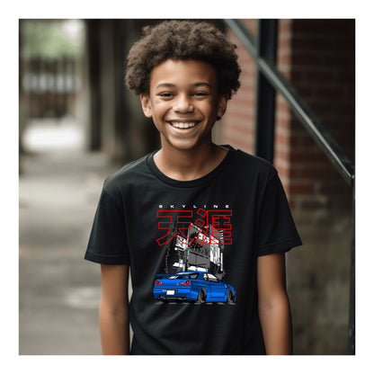 Nissan Skyline Kids Unisex  T-Shirt