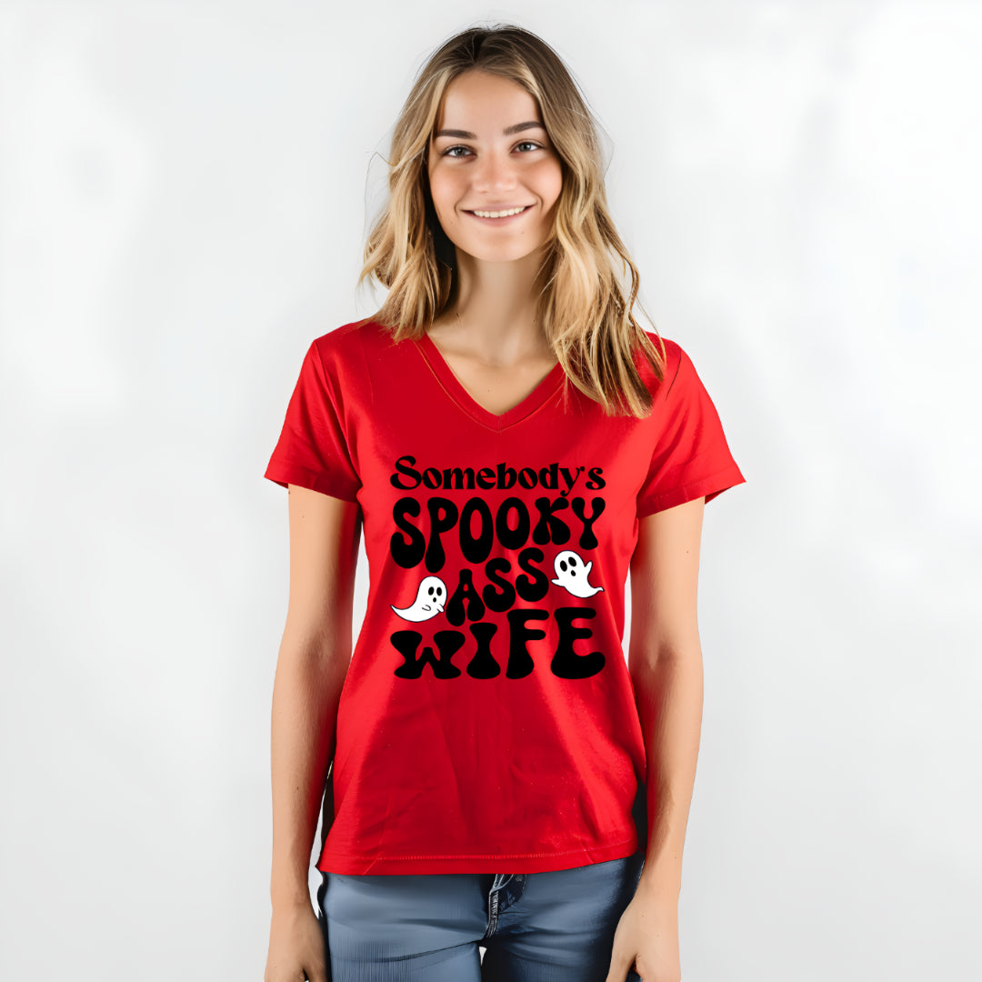 Somebody's Spooky Ass Wife (Women's T-Shirt)