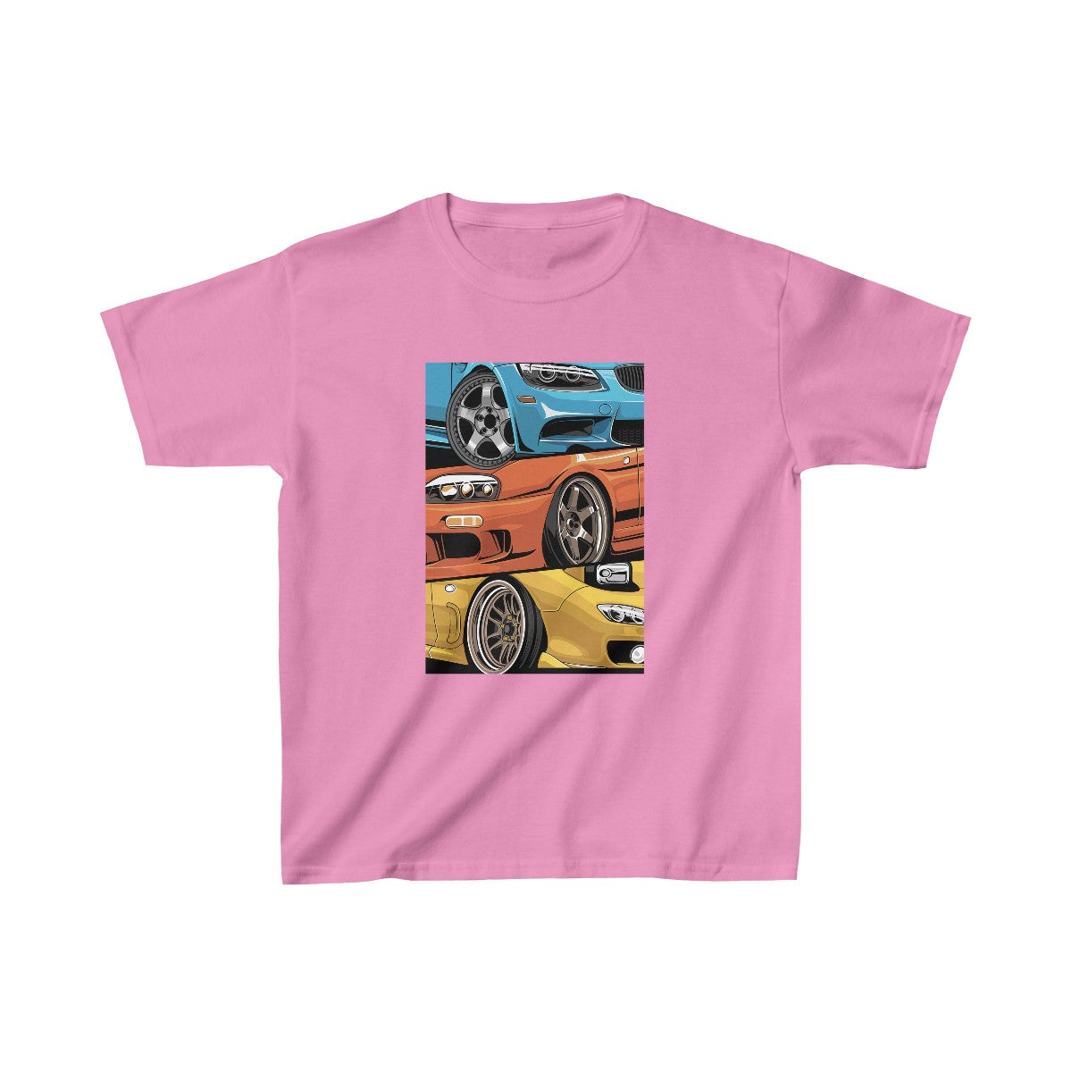 JDM Stacked Cars (Kids T-Shirt)