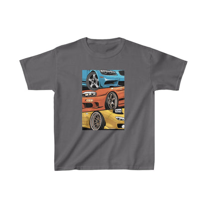 JDM Stacked Cars (Kids T-Shirt)