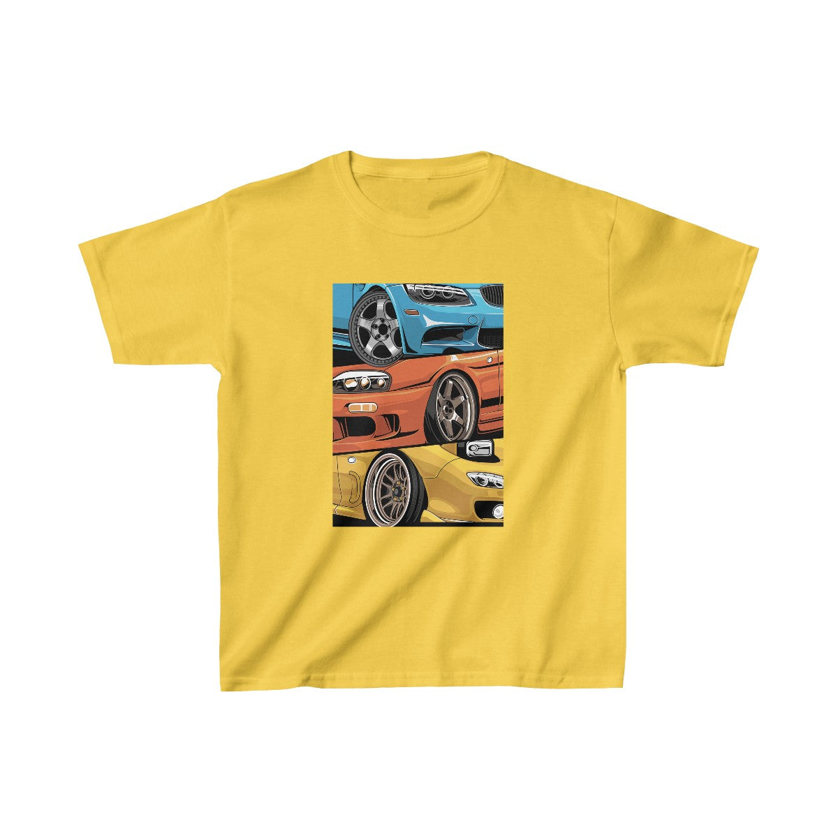 JDM Stacked Cars (Kids T-Shirt)