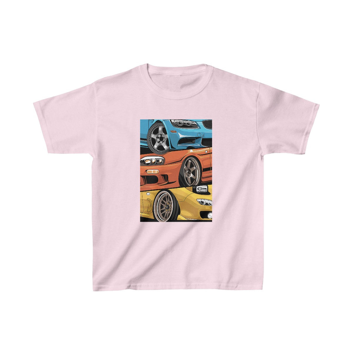 JDM Stacked Cars (Kids T-Shirt)