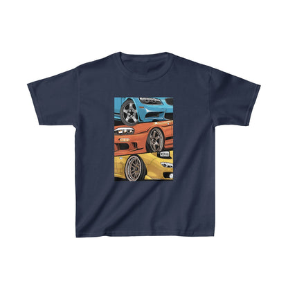 JDM Stacked Cars (Kids T-Shirt)