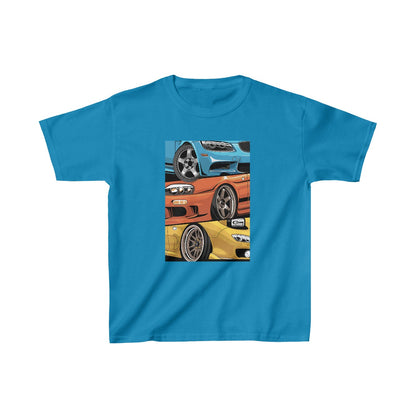 JDM Stacked Cars (Kids T-Shirt)