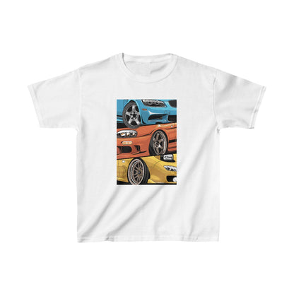 JDM Stacked Cars (Kids T-Shirt)