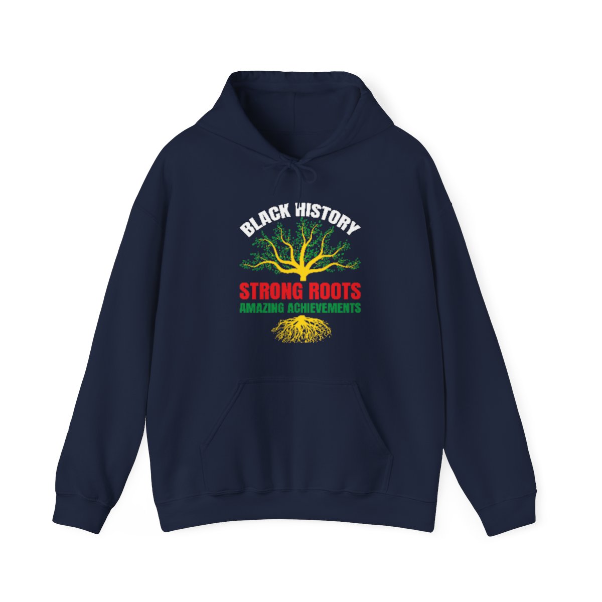 Strong Roots Amazing Achievements (Unisex Adult Hoodie)