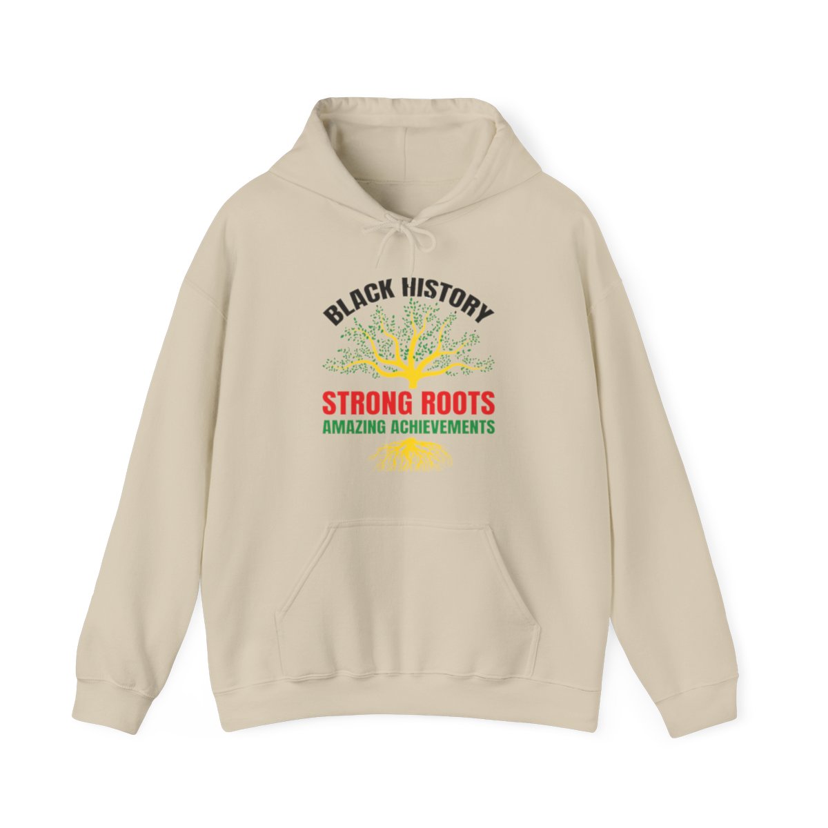 Strong Roots Amazing Achievements (Sweat à capuche unisexe pour adultes)