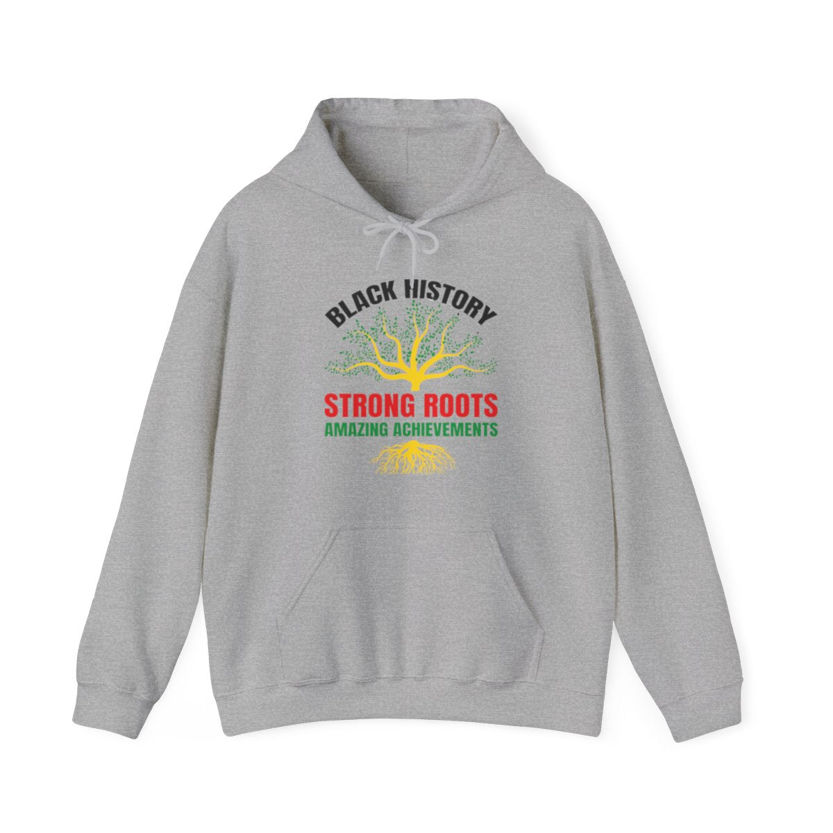 Strong Roots Amazing Achievements (Sweat à capuche unisexe pour adultes)