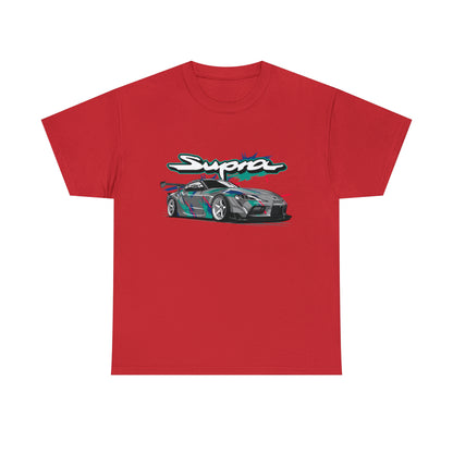 Camiseta unisex para adultos con estampado de Supra Car