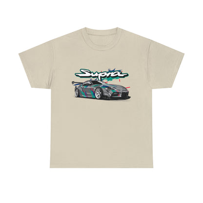 Camiseta unisex para adultos con estampado de Supra Car