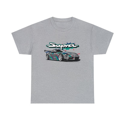 Camiseta unisex para adultos con estampado de Supra Car