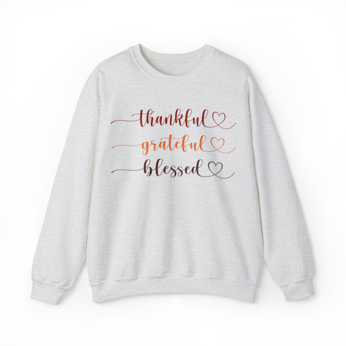 Thankful, Grateful, Blessed (Unisex Adult Sweatshirt)