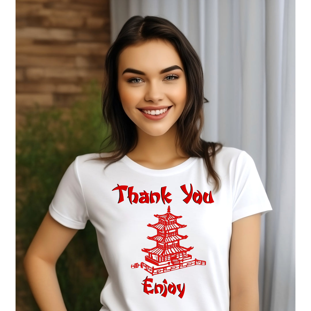 Thank You (Adult Unisex T-Shirt) Unisex T Shirt Available