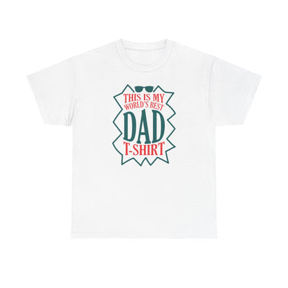 C'est mon meilleur papa au monde (T-shirt unisexe adulte)