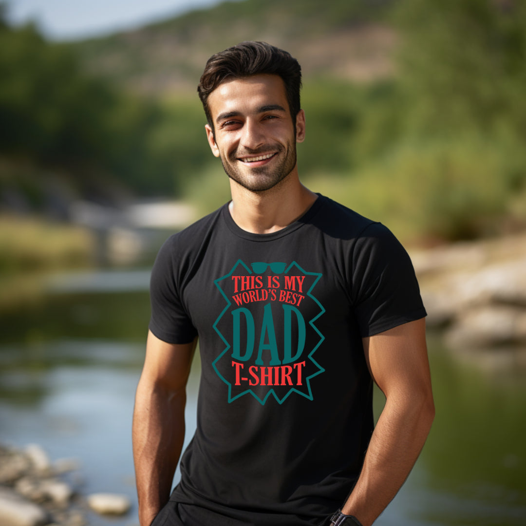 Este es mi mejor papá del mundo (camiseta unisex para adultos)