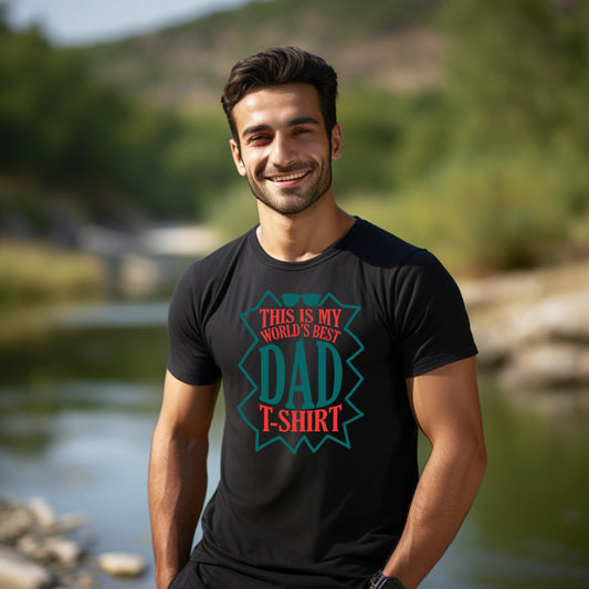 This is my Worlds Best Dad (Adult Unisex T-Shirt)