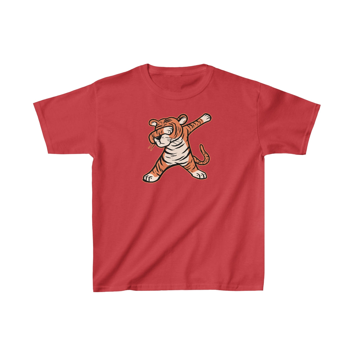 Camiseta unisex para niños Tiger Dab