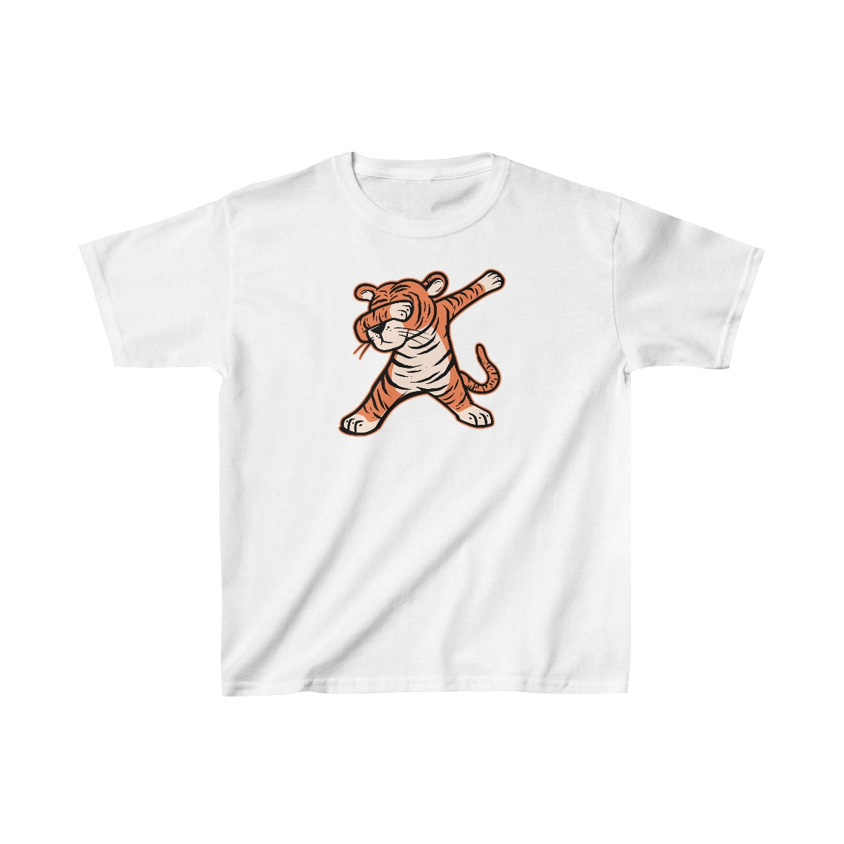 Tiger Dab (Kids Unisex T-Shirt)