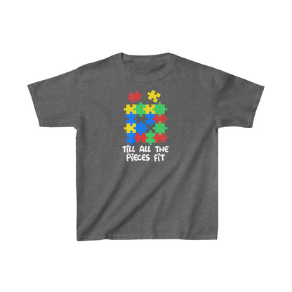 Hasta que todas las piezas encajen (Camiseta unisex para niños)