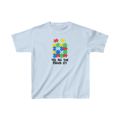 Hasta que todas las piezas encajen (Camiseta unisex para niños)