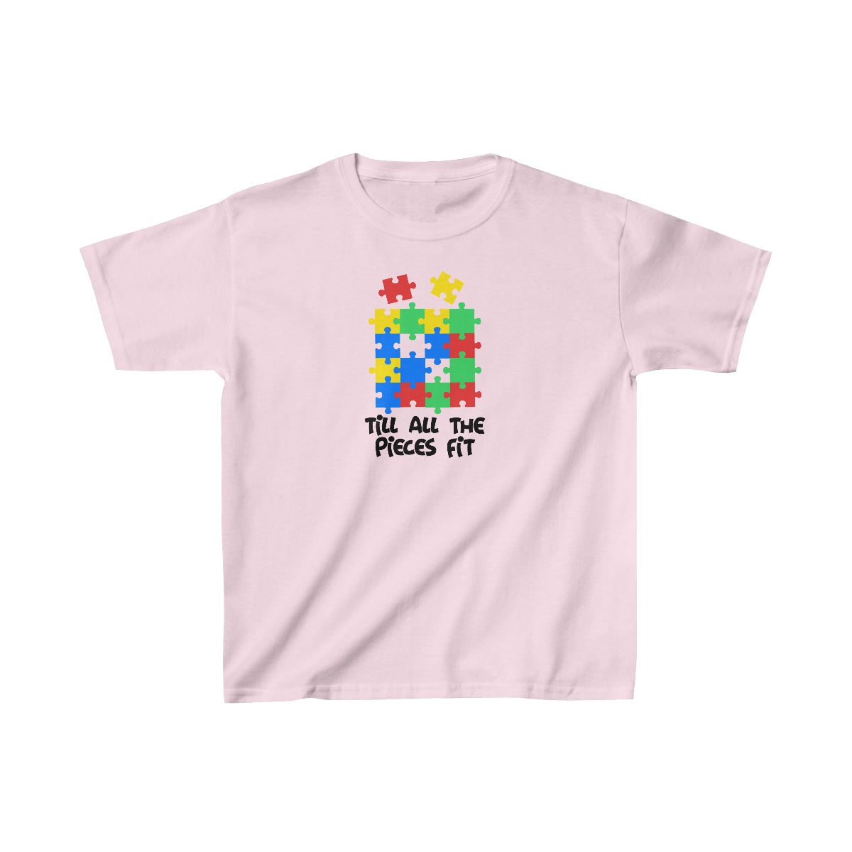 Jusqu’à ce que toutes les pièces s’ajustent (T-shirt unisexe pour enfants)