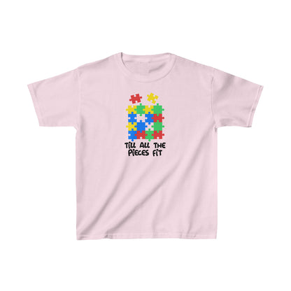 Hasta que todas las piezas encajen (Camiseta unisex para niños)