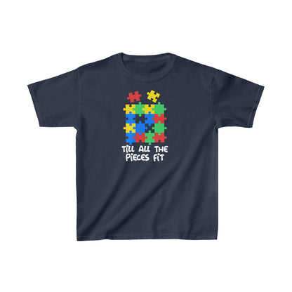 Hasta que todas las piezas encajen (Camiseta unisex para niños)