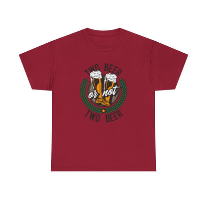 Dos cervezas o no, dos cervezas (camiseta de hombre)