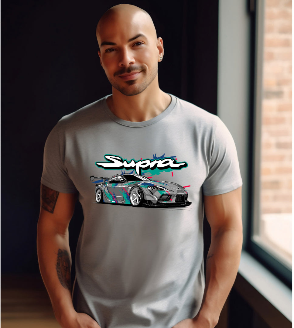 Supra Car Print - (Adult Unisex T-Shirt)