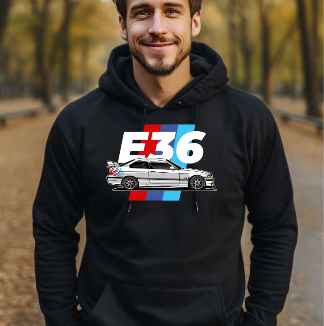 BMW E36 Adult Unisex Hoodie