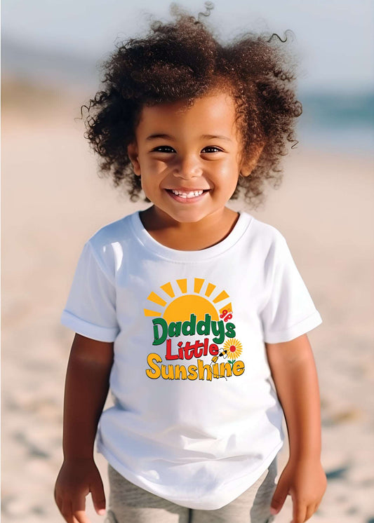 Daddy's Little Sunshine - Toddler Kids unisex T shirt