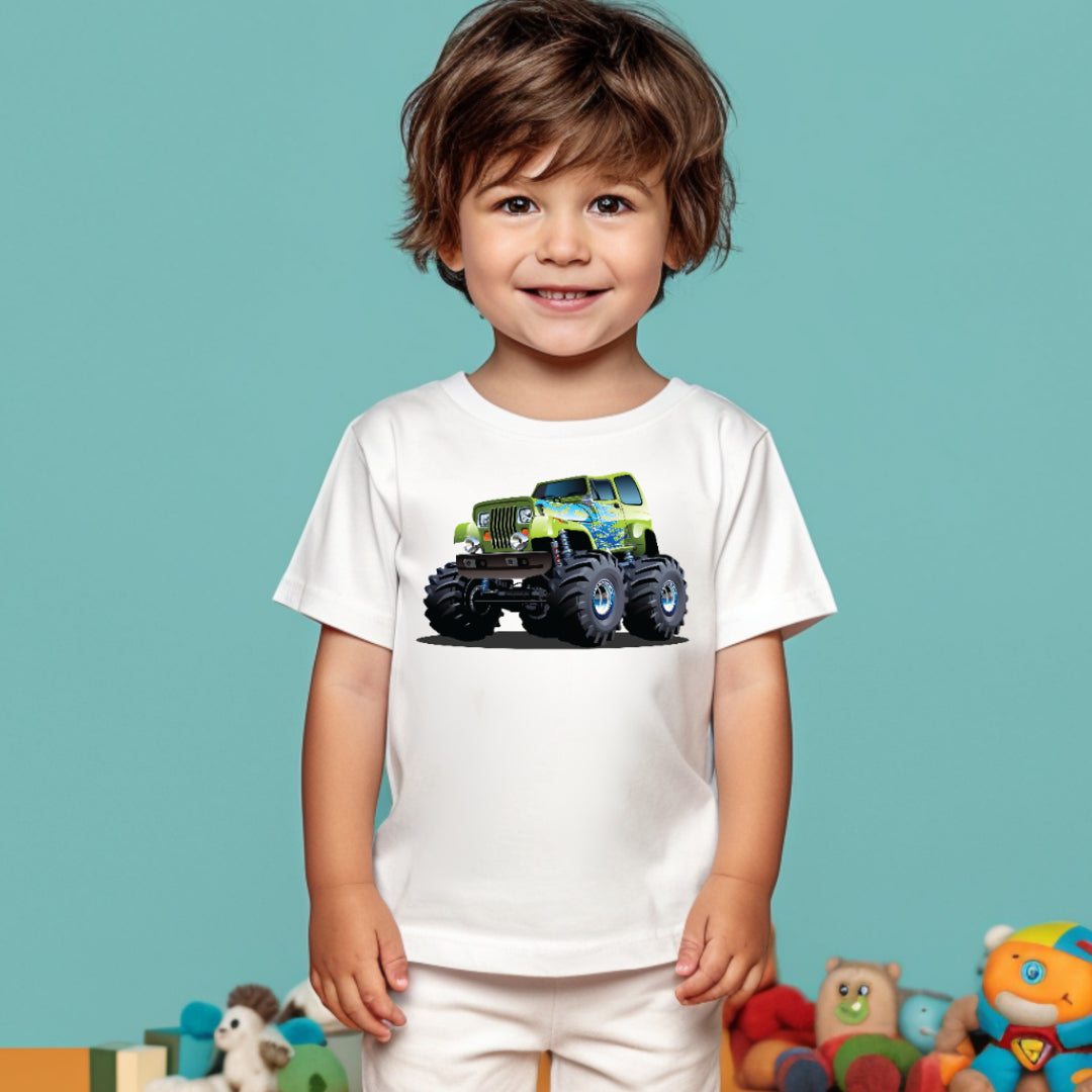 Monster Jeep (T-shirt unisexe pour tout-petits)