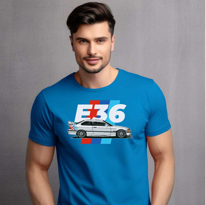 BMW E36 (Adult Unisex T-Shirt)